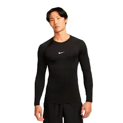 Remera Nike Manga Larga de Compresion Dri fit