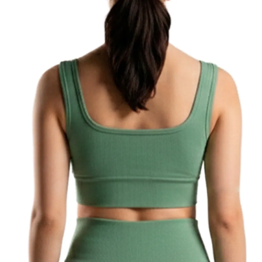 Imagen 1 de 3 de Top Kamp Recto Seamless-VERDE