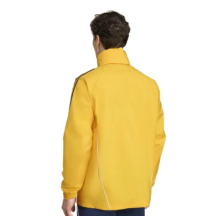 Imagen 1 de 5 de Campera adidas de Lluvia Boca Juniors Tiro 25-AMARILLO/NEGRO