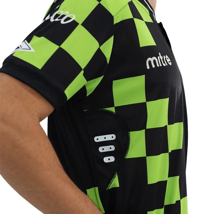 Imagen 7 de 10 de Camiseta Mitre Alternativa Gimnasia y Esgrima-VERDE/NEGRO