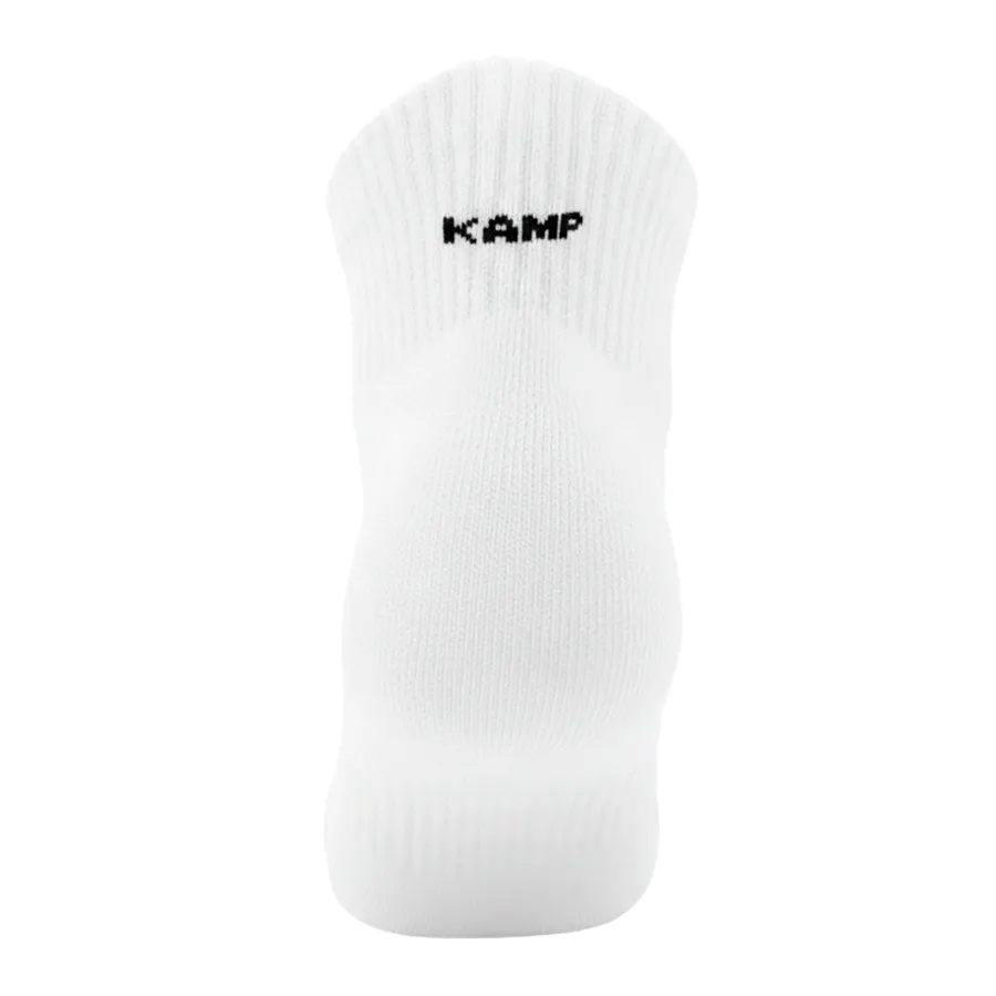 Imagen 1 de 4 de Medias Kamp Quarter Tripack-BLANCO/GRIS/NEGRO