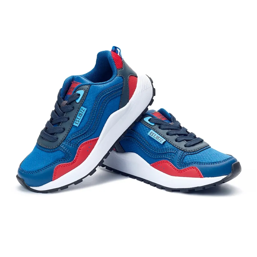 Imagen 2 de 5 de Zapatillas Atomik Jogger S-AZUL/ROJO/GRAFITO