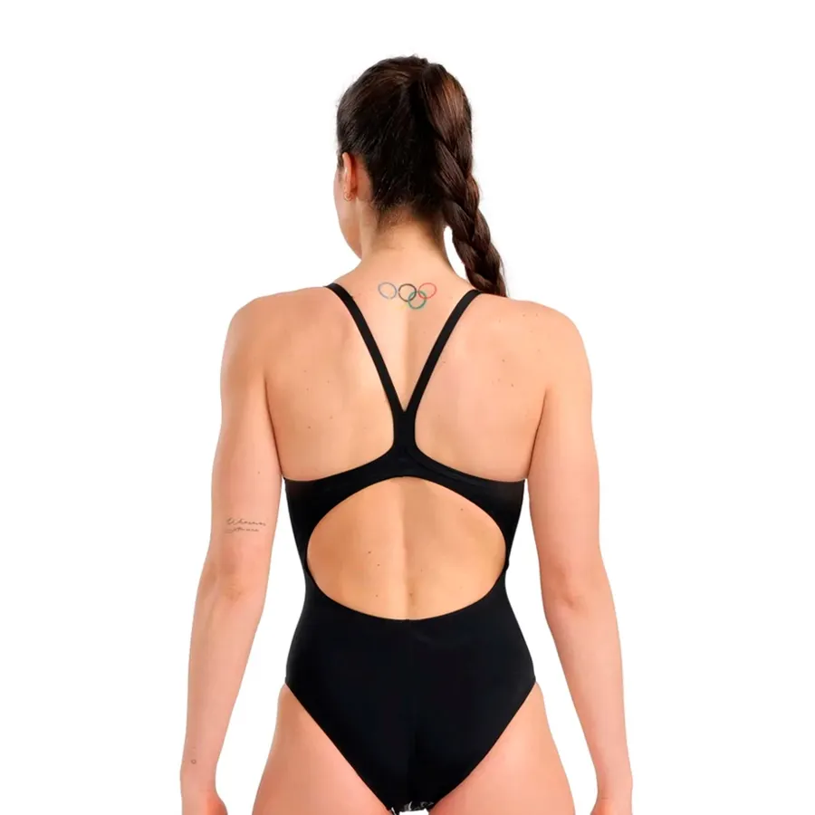 Imagen 3 de 6 de Malla Arena Swim Marbled Lightdrop-NEGRO/GRIS/BLANCO