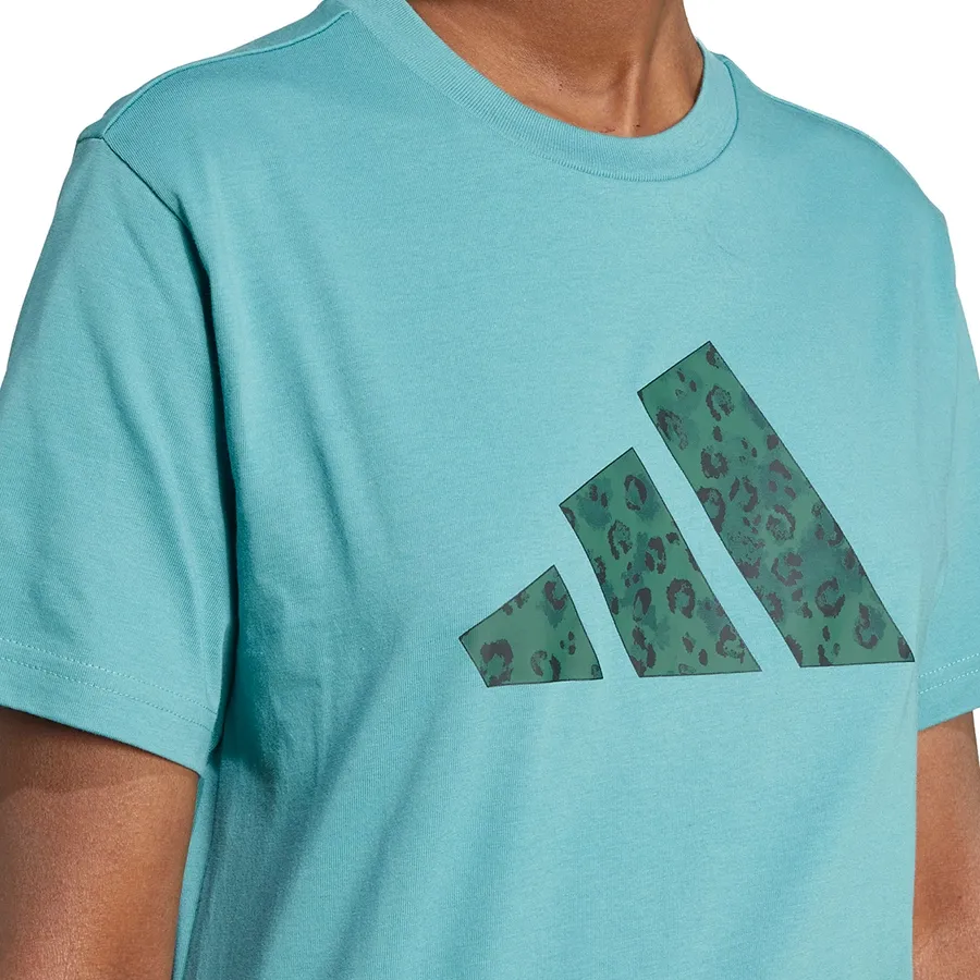 Imagen 3 de 5 de Remera adidas Con Gráficos De Animales-TURQUESA
