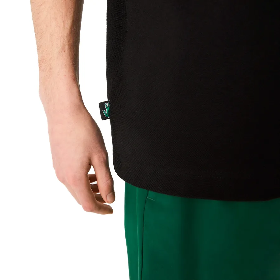 Imagen 6 de 7 de Remera Lacoste -NEGRO/VERDE