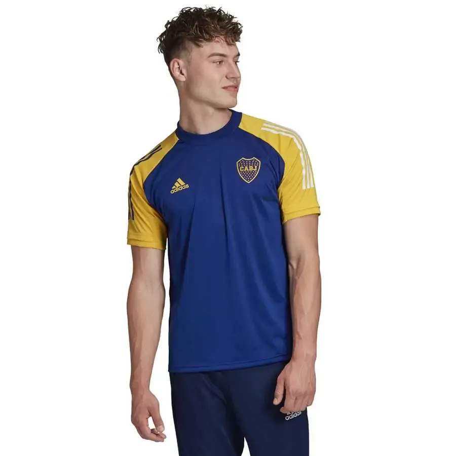 Imagen 3 de 4 de Camiseta adidas Boca Juniors-AZUL/AMARILLO