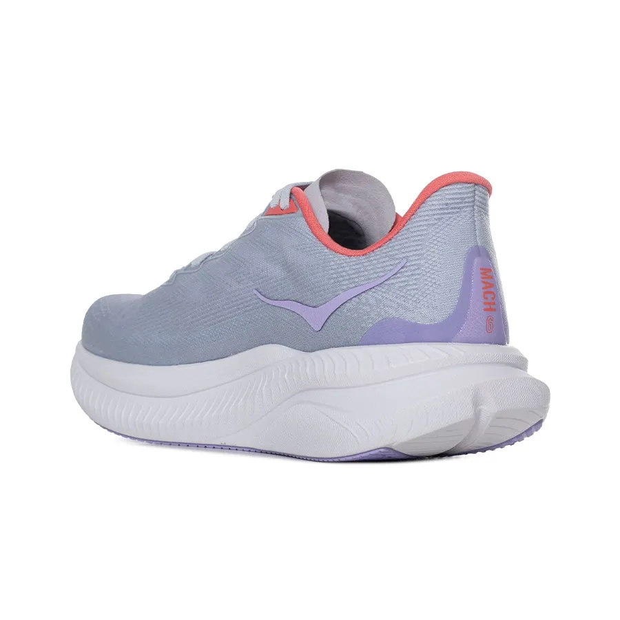 Imagen 2 de 6 de Zapatillas Hoka Mach 6-GRIS/CORAL