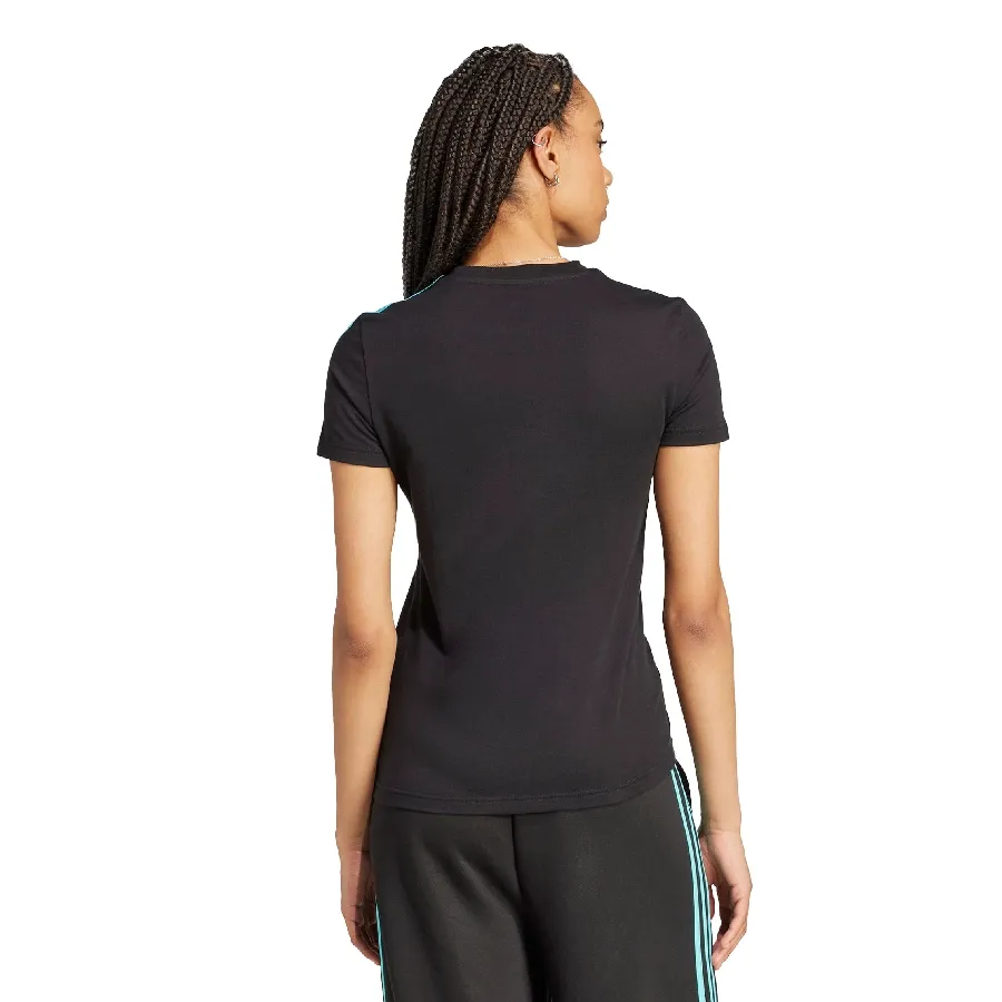 Imagen 2 de 4 de Remera adidas Mercedes - AMG Petronas Formula One Team DNA Tee-NEGRO/TURQUESA