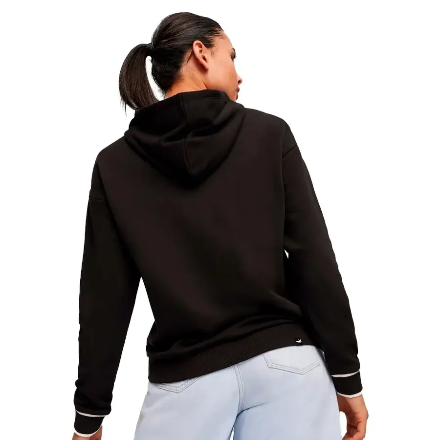 Imagen 3 de 4 de Buzo Puma Squad Hoodie-NEGRO/BLANCO