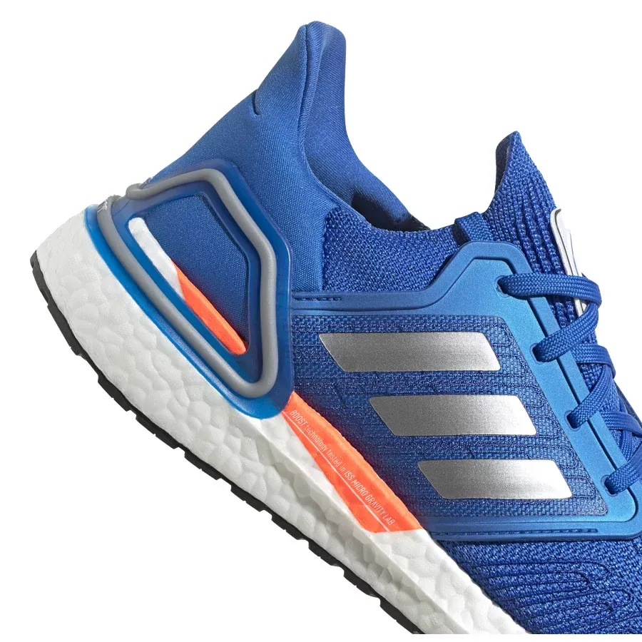 Imagen 5 de 6 de Zapatillas adidas Ultraboost 20-AZUL/PLATA