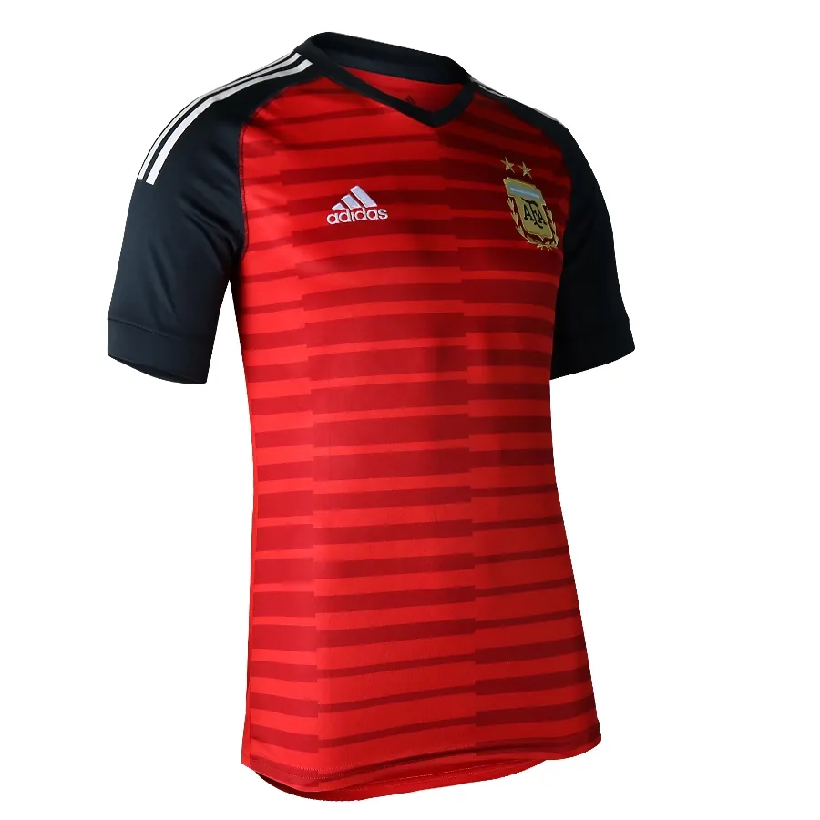 Imagen 1 de 4 de Camiseta adidas Arquero Afa Selección Argentina-ROJO/MARINO
