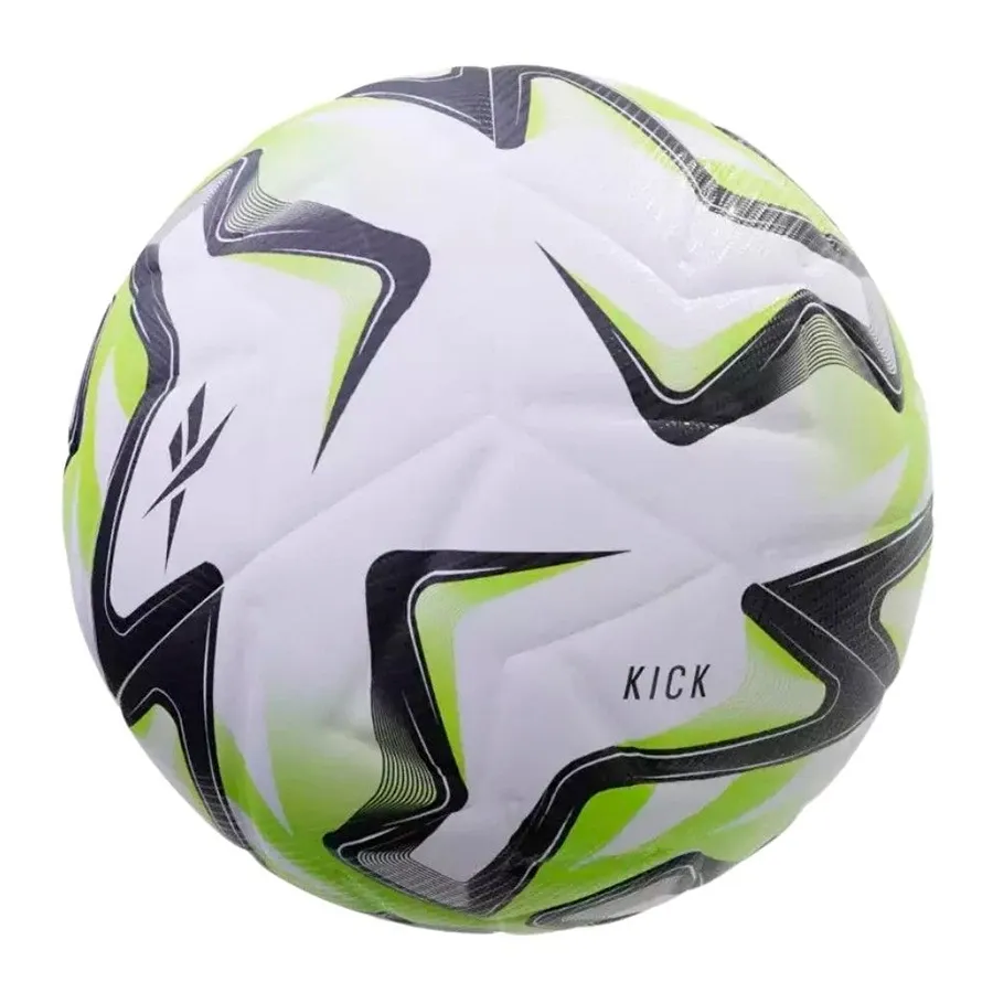 Imagen 2 de 3 de Pelota Reebok Kick N5-BLANCO/NEGRO/AMARILLO