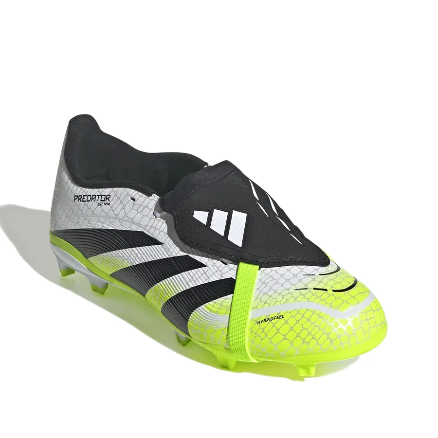 Imagen 8 de 14 de Botines adidas Predator League Tf-BLANCO/NEGRO/VERDE FLUOR