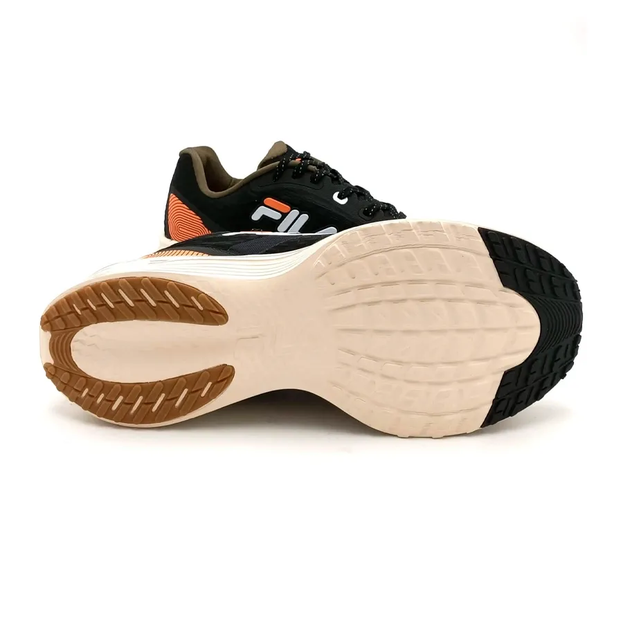 Imagen 3 de 4 de Zapatillas Fila Racer Gripper-NEGRO/NARANJA/BLANCO