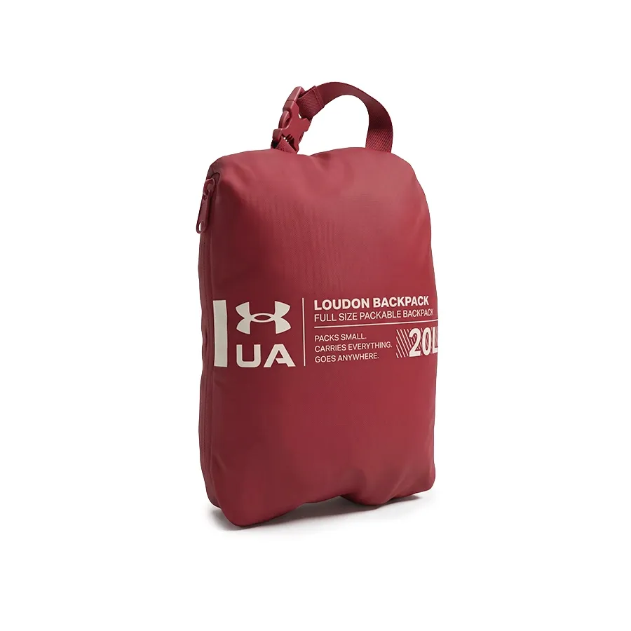 Imagen 3 de 5 de Mochila Under Armour Loundon Packable-BORDO