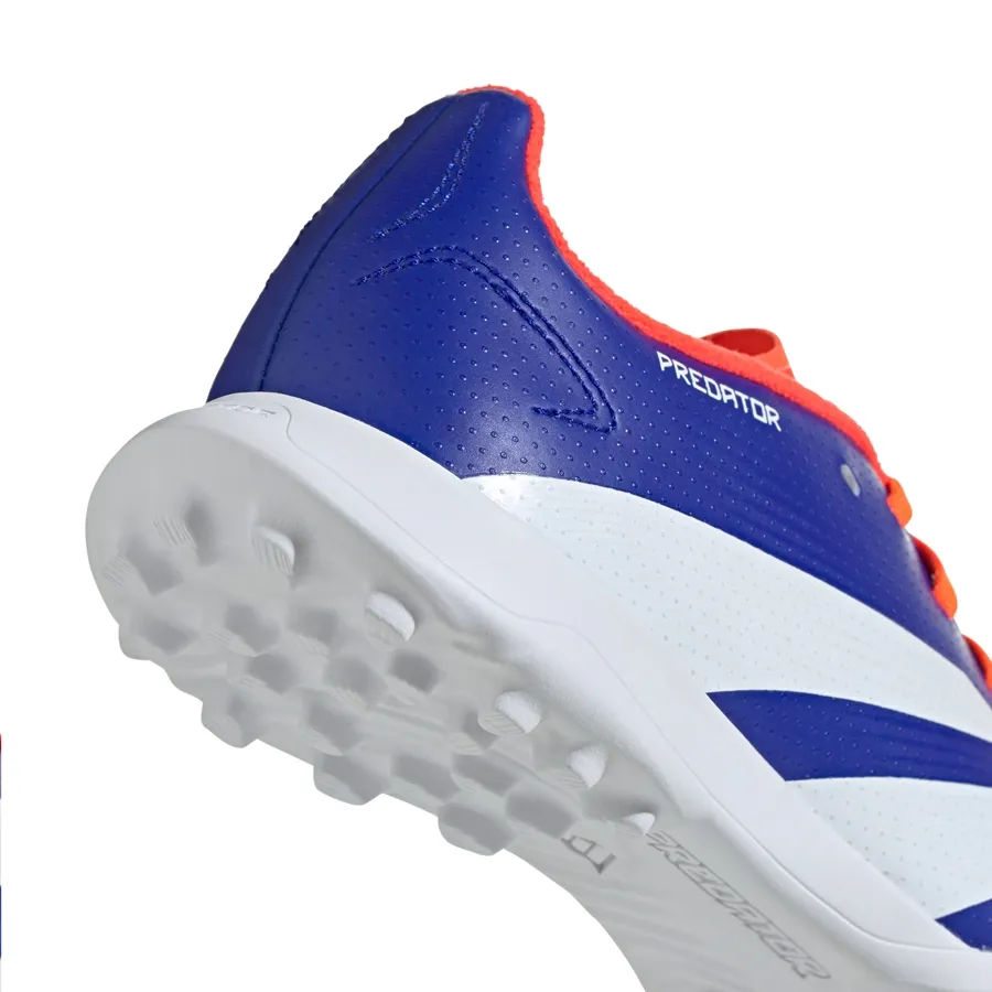 Imagen 6 de 8 de Botines adidas Predator League Tf Kids-AZUL/BLANCO/NARANJA FLUOR
