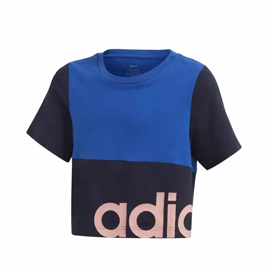 Imagen 0 de 4 de Remera adidas Top Yg Lin Cb T-MARINO/AZUL