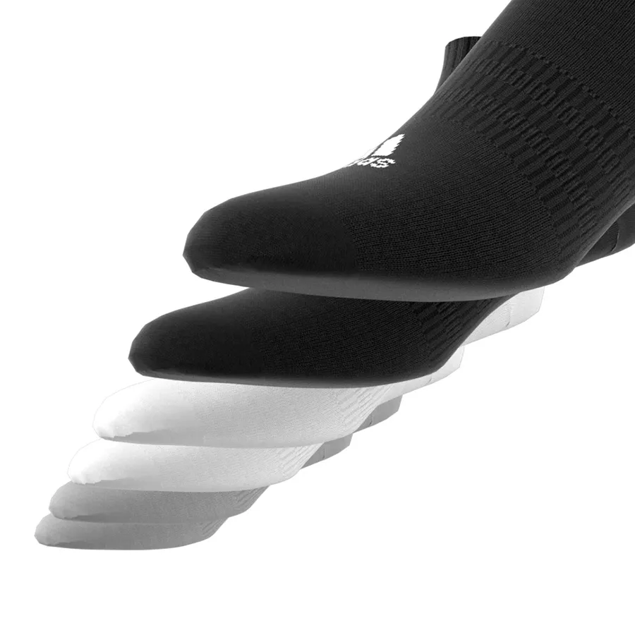 Imagen 3 de 6 de Medias adidas Sportswear Pack x6-BLANCO/GRIS/NEGRO