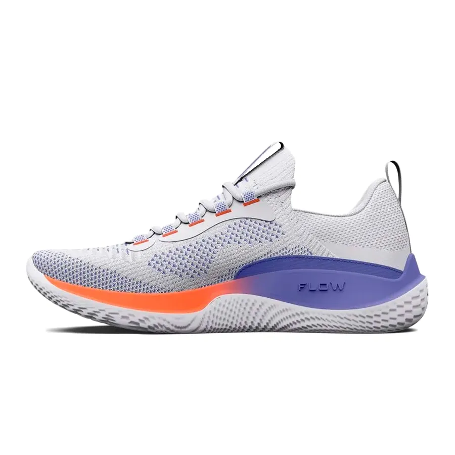 Imagen 1 de 4 de Zapatillas Under Armour Flow Dynamic-BLANCO/LILA/NARANJA
