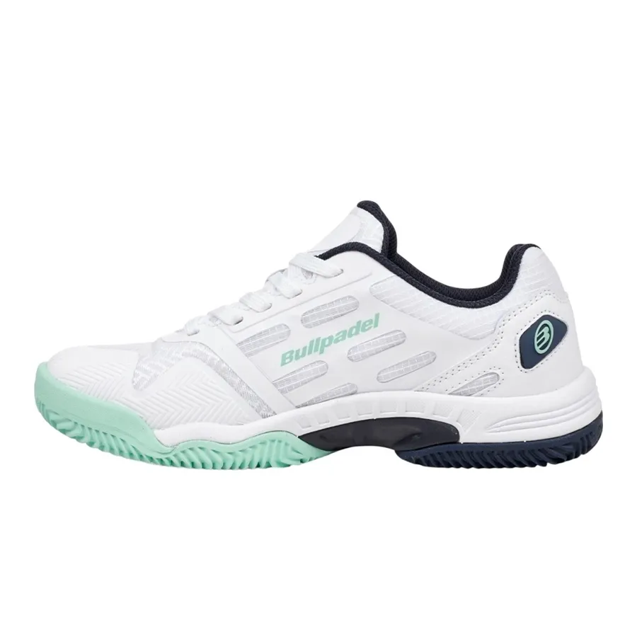 Imagen 2 de 4 de Zapatillas Bullpadel Indiga 25V-BLANCO/TURQUESA