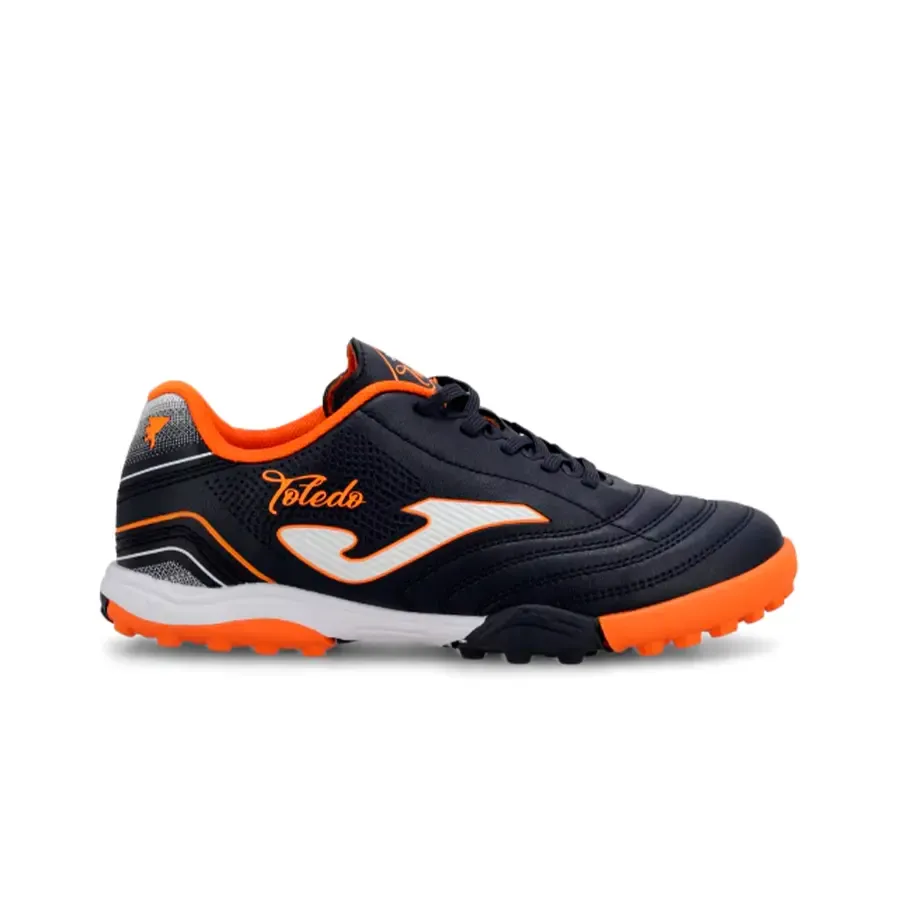 Imagen 0 de 6 de Botines Joma Toledo Tf-MARINO/NARANJA