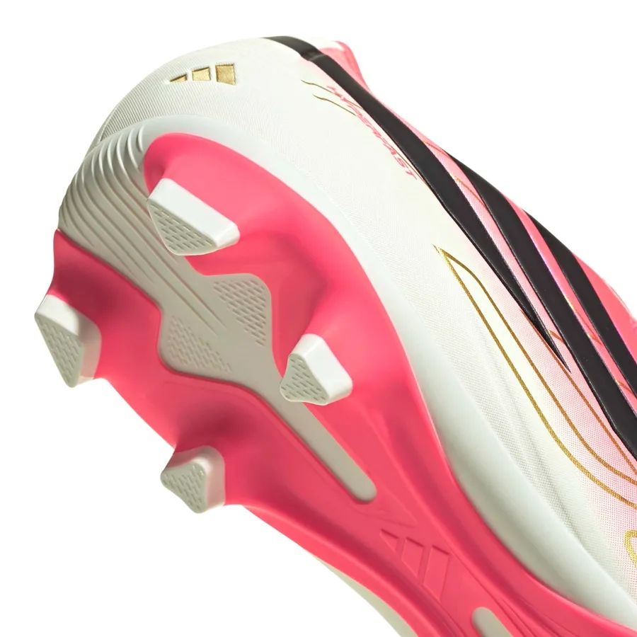 Imagen 6 de 7 de Botines adidas F50 Hyperfast Club-ROSA/BLANCO/NEGRO