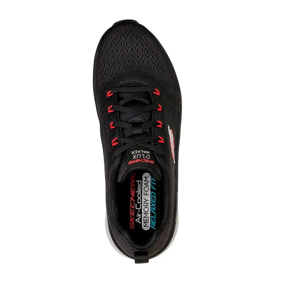 Imagen 3 de 5 de Zapatillas Skechers D Lux Walker-NEGRO/ROJO/GRIS
