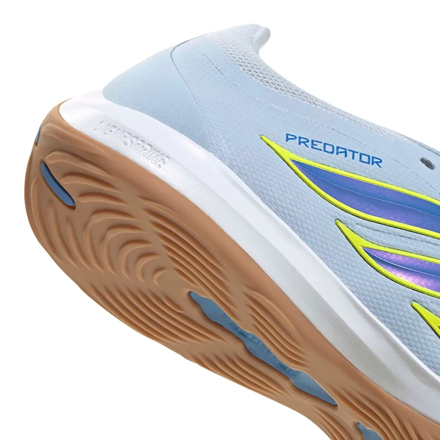 Imagen 6 de 7 de Botines adidas Predator League FT In-AERO/AZUL/AMARILLO FLUOR