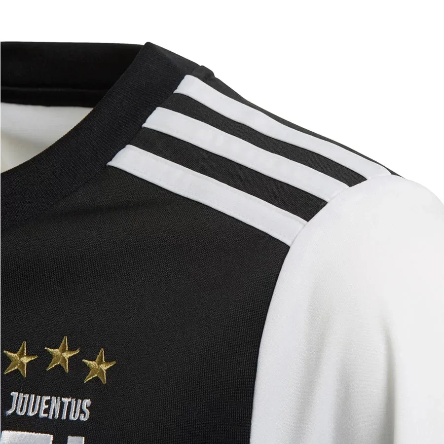 Imagen 2 de 4 de Camiseta adidas Uniforme Titular Juventus-NEGRO/BLANCO