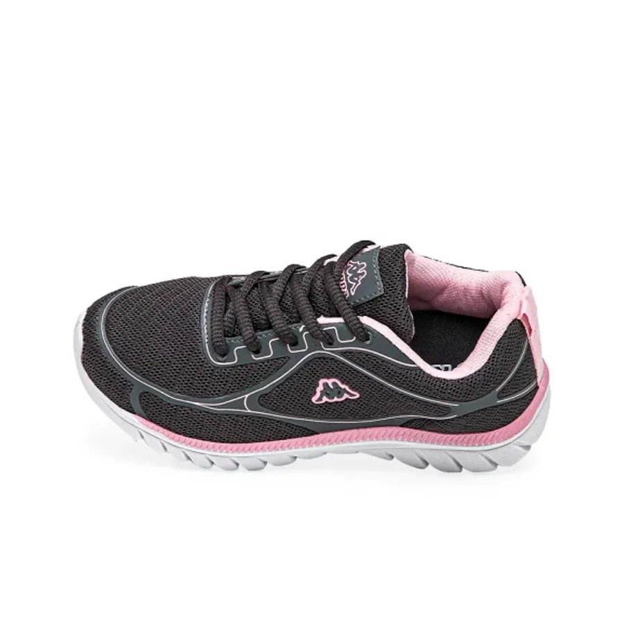 Imagen 6 de 8 de Zapatillas Kappa Rufo Kids-GRIS/ROSA