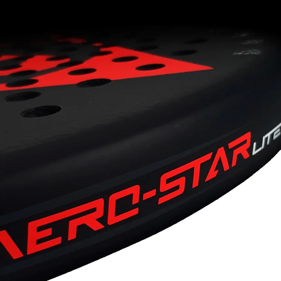 Imagen 2 de 3 de Paleta Dunlop Aero Star Lite-NEGRO/ROJO