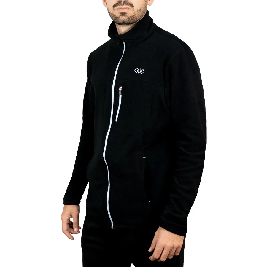 Imagen 1 de 6 de Campera Kamp Micropolar H25-NEGRO