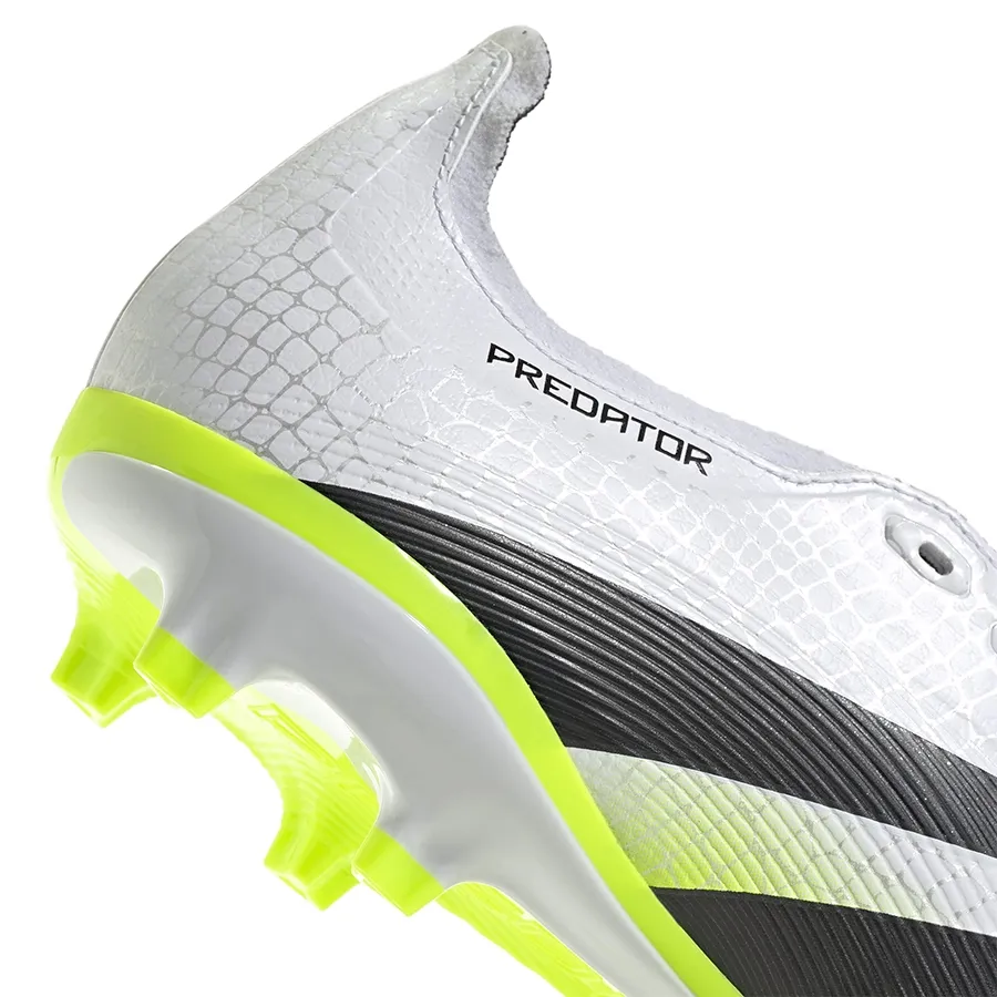 Imagen 6 de 7 de Botines adidas Predator League Tf-BLANCO/NEGRO/VERDE FLUOR