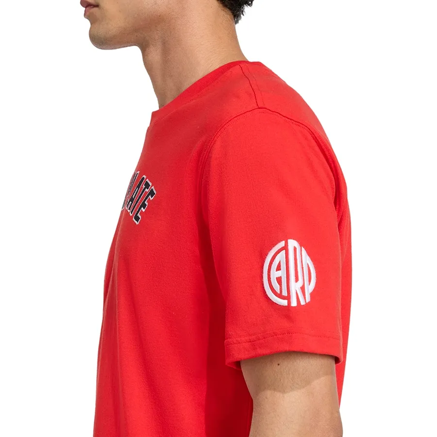 Imagen 3 de 4 de Remera adidas Us Pack Tee-ROJO