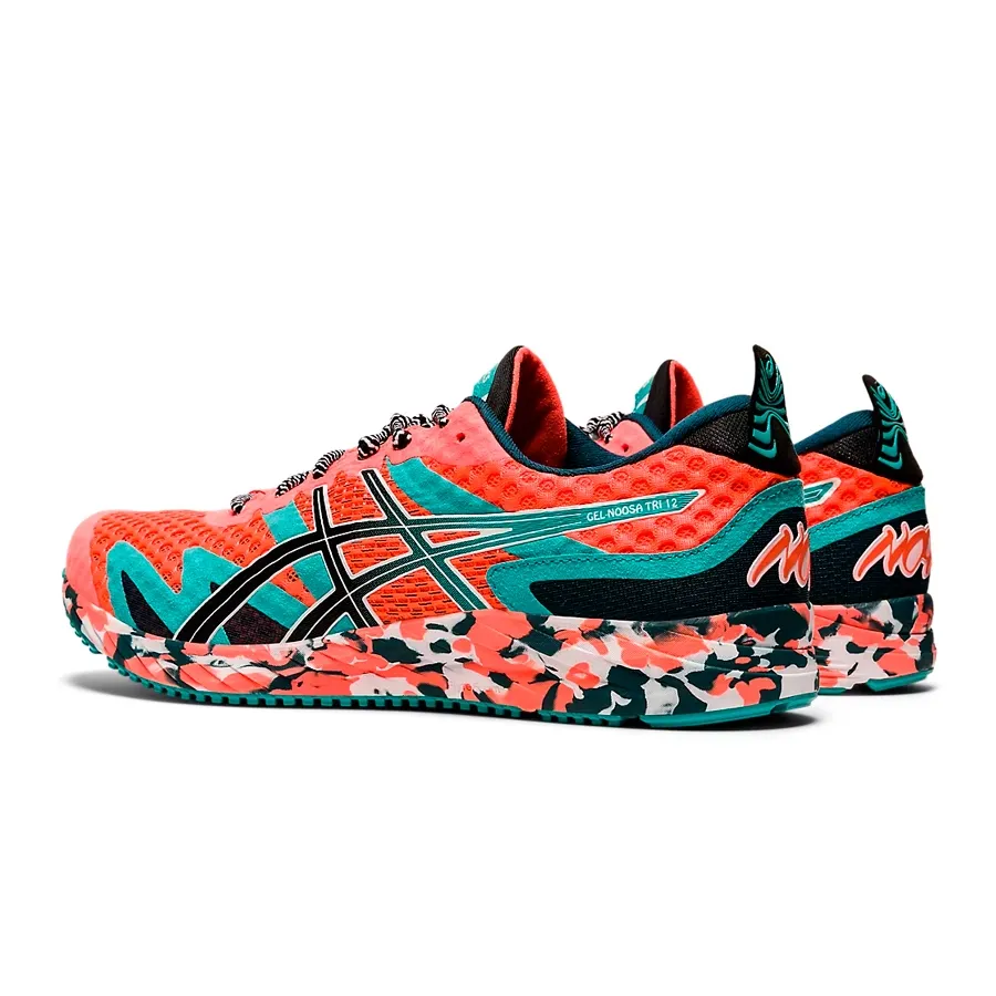 Imagen 2 de 6 de Zapatillas Asics Gel Noosa Tri 12-ROJO/VERDE/NEGRO