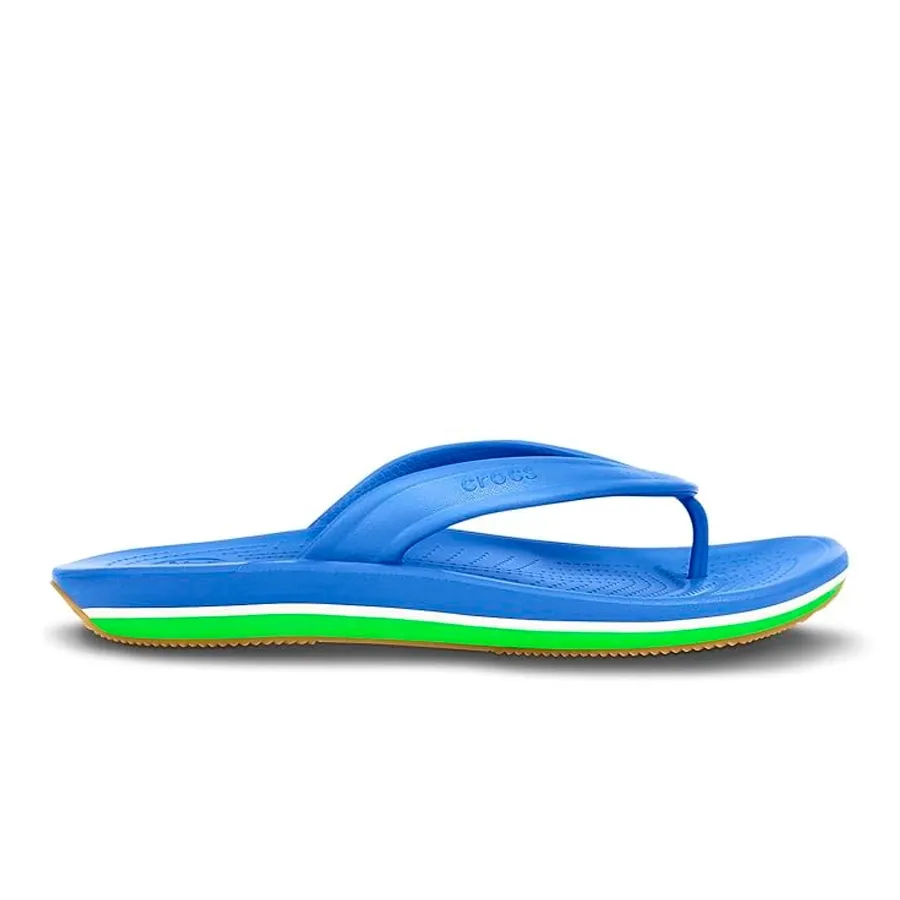 Imagen 2 de 3 de Ojotas Crocs Retro Flip Flop-AZUL/VERDE