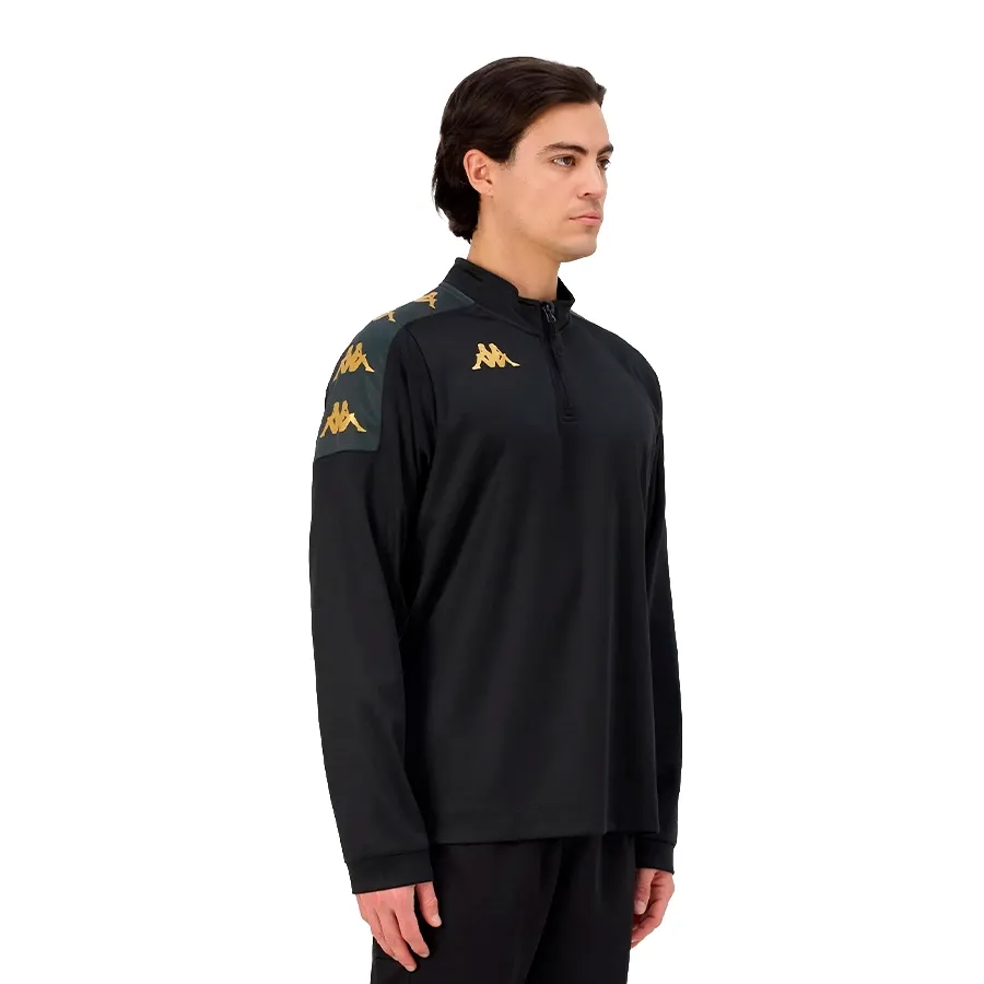 Imagen 1 de 6 de Buzo Kappa Football Gassolo-NEGRO/GRIS