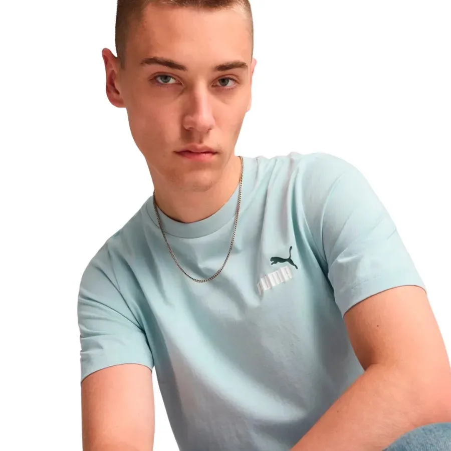 Imagen 1 de 4 de Remera Puma Essentials+-CELESTE