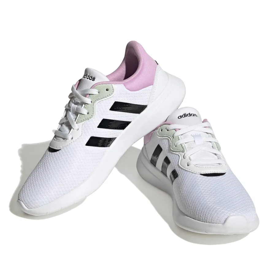 Imagen 4 de 8 de Zapatillas adidas Qr Racer 3.0-BLANCO/ROSA/NEGRO