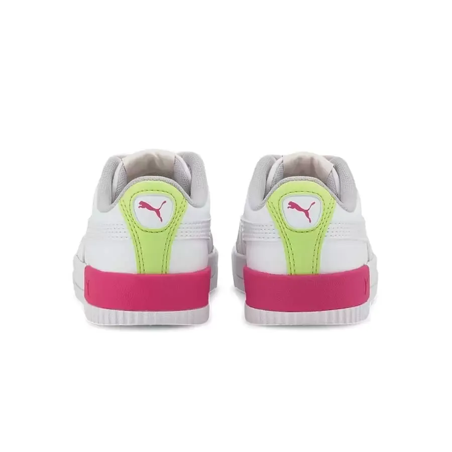 Imagen 2 de 5 de Zapatillas Puma Carina Vivid Ps-BLANCO/ROSA/LIMA