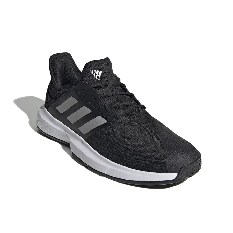 Imagen 0 de 6 de Zapatillas adidas De Tenis Game Court M-NEGRO/PLATA/BLANCO