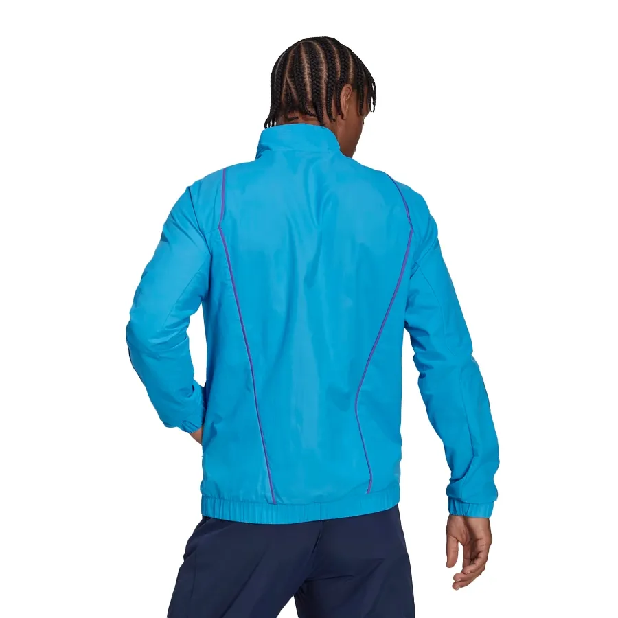 Imagen 2 de 6 de Campera adidas Afa Presentación Tiro Argentina 2023-CELESTE/MARINO