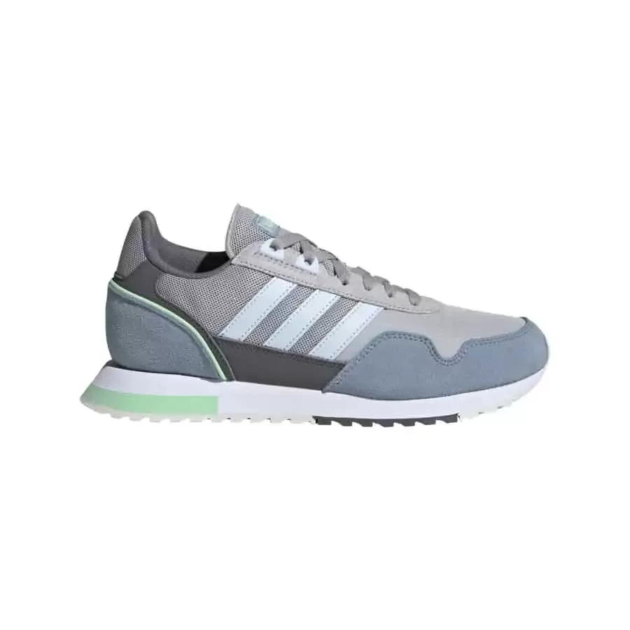 Imagen 4 de 6 de Zapatillas adidas 8 K-GRIS/CELESTE/VERDE
