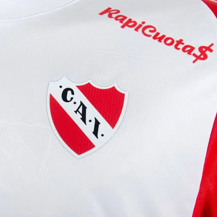 Imagen 1 de 5 de Camiseta Puma Alternativa Hombre  Independiente 25/26-BLANCO/ROJO