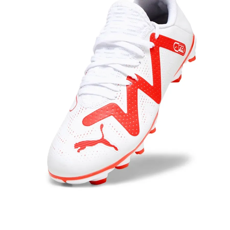 Imagen 5 de 6 de Botines Puma Future Play Fg Ag Jr-BLANCO/CORAL