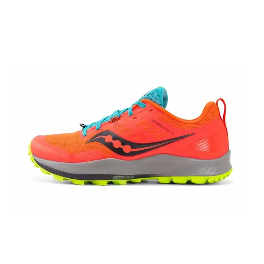Imagen 4 de 5 de Zapatillas Saucony M Peregrine 10-NARANJA/AMARILLO