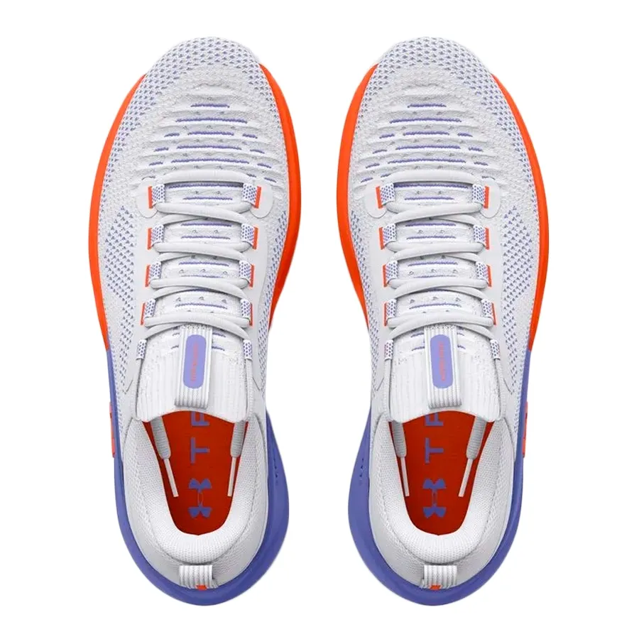 Imagen 2 de 4 de Zapatillas Under Armour Flow Dynamic-BLANCO/LILA/NARANJA