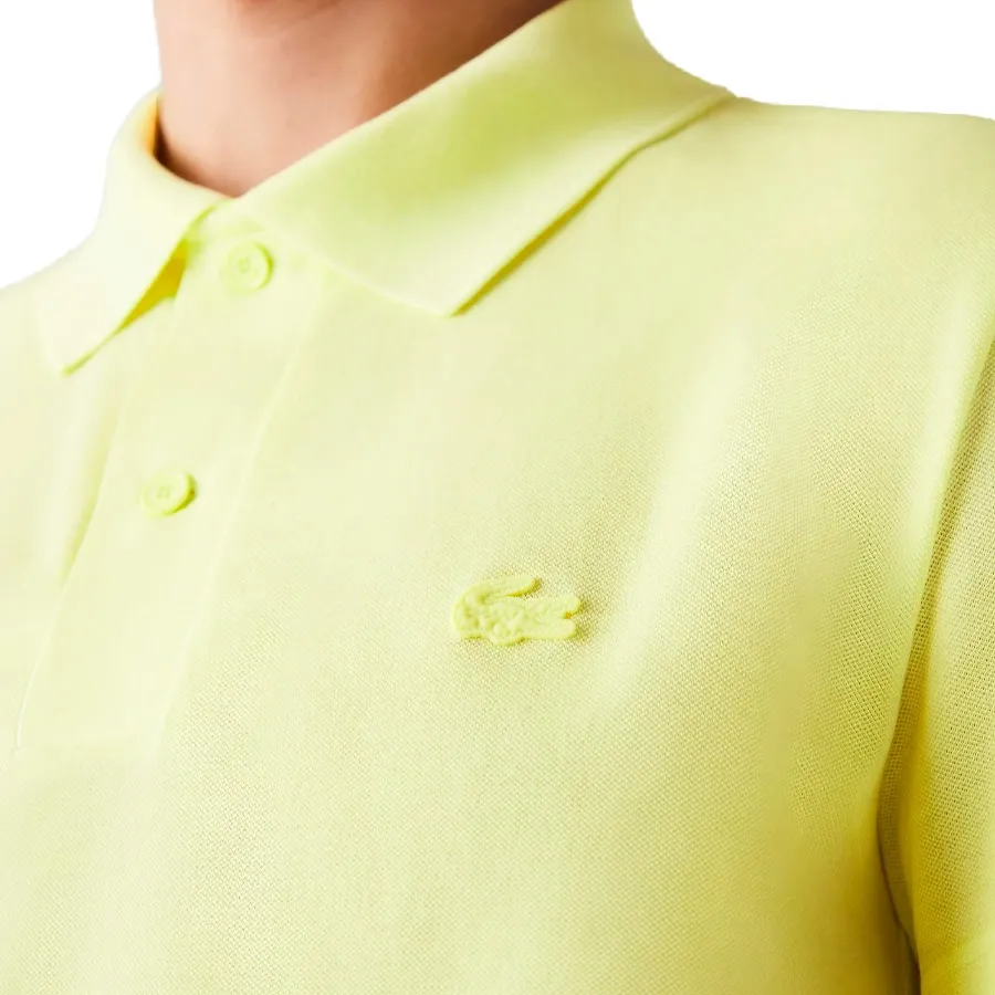 Imagen 6 de 7 de Remera Lacoste -AMARILLO FLUOR