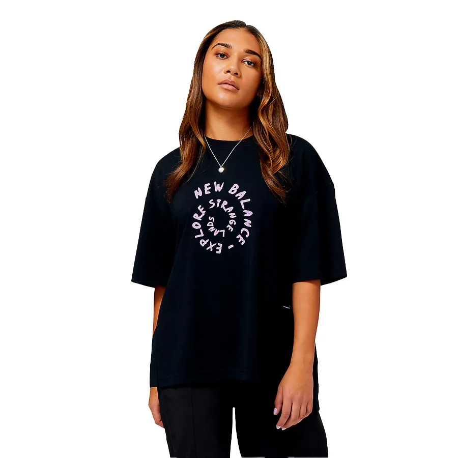 Imagen 0 de 4 de Remera New Balance All Terrain-NEGRO/LILA