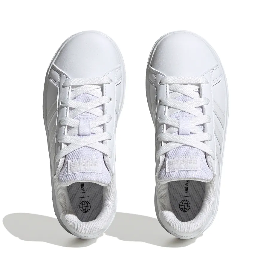 Imagen 3 de 6 de Zapatillas adidas Grand Court 2.0 K-BLANCO/BLANCO